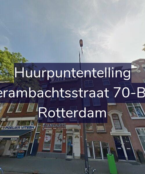 Foto gevel Huurpuntentelling voor Vierambachtsstraat 70-B01, Rotterdam