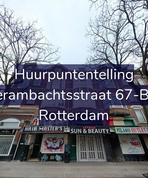 Foto gevel Huurpuntentelling voor Vierambachtsstraat 67-B02, Rotterdam