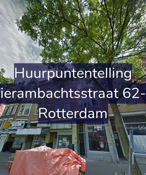 Foto gevel Huurpuntentelling voor Vierambachtsstraat 62-B, Rotterdam