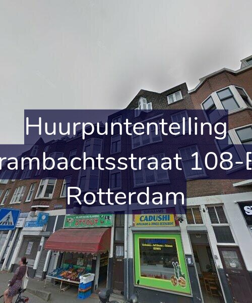 Foto gevel Huurpuntentelling voor Vierambachtsstraat 108-B01, Rotterdam