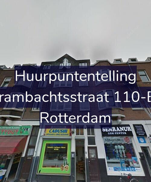 Foto gevel Huurpuntentelling voor Vierambachtsstraat 110-B02, Rotterdam