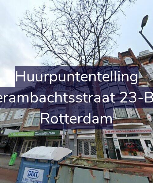 Foto gevel Huurpuntentelling voor Vierambachtsstraat 23-B03, Rotterdam