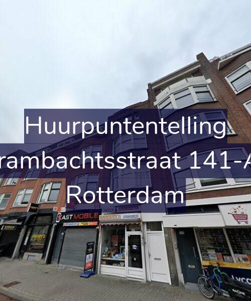 Foto gevel Huurpuntentelling voor Vierambachtsstraat 141-A01, Rotterdam