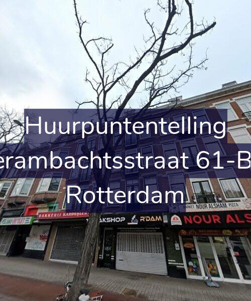 Foto gevel Huurpuntentelling voor Vierambachtsstraat 61-B03, Rotterdam