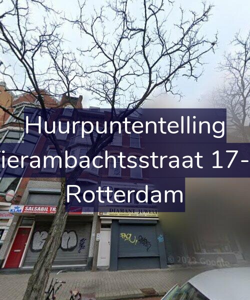 Foto gevel Huurpuntentelling voor Vierambachtsstraat 17-B, Rotterdam