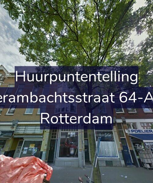 Foto gevel Huurpuntentelling voor Vierambachtsstraat 64-A03, Rotterdam