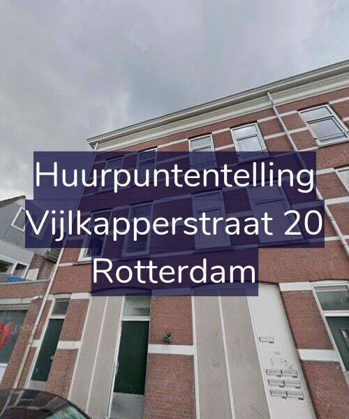 Foto gevel Huurpuntentelling voor Vijlkapperstraat 20, Rotterdam