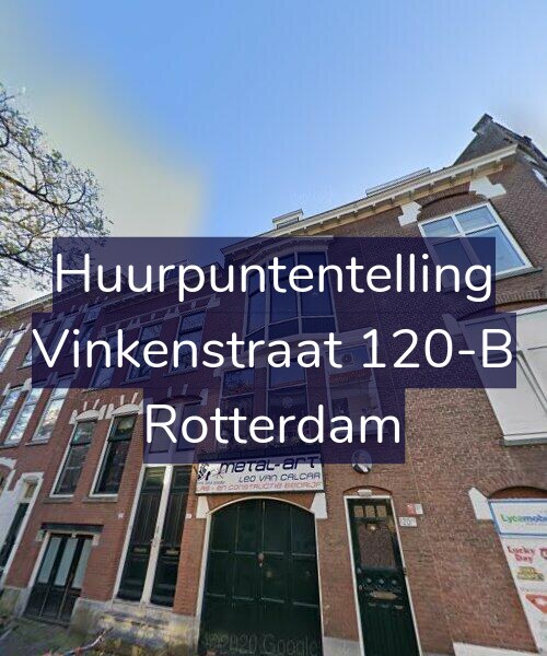 Foto gevel Huurpuntentelling voor Vinkenstraat 120-B, Rotterdam