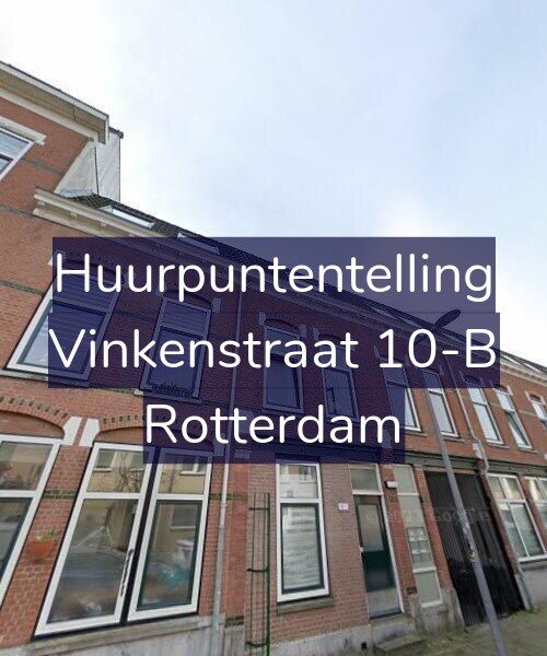 Foto gevel Huurpuntentelling voor Vinkenstraat 10-B, Rotterdam
