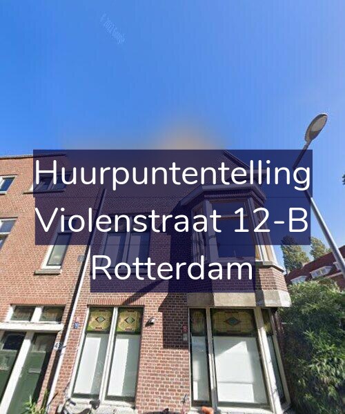Foto gevel Huurpuntentelling voor Violenstraat 12-B, Rotterdam