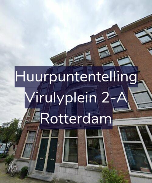 Foto gevel Huurpuntentelling voor Virulyplein 2-A, Rotterdam