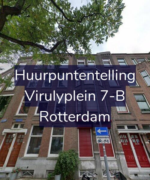 Foto gevel Huurpuntentelling voor Virulyplein 7-B, Rotterdam