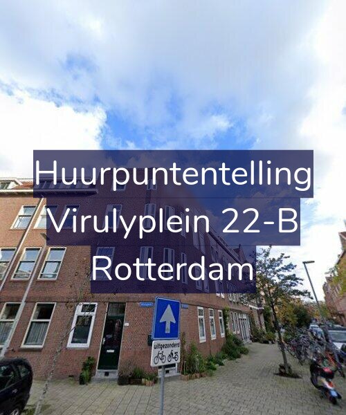 Foto gevel Huurpuntentelling voor Virulyplein 22-B, Rotterdam