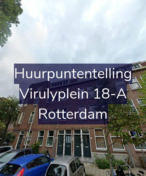 Foto gevel Huurpuntentelling voor Virulyplein 18-A, Rotterdam
