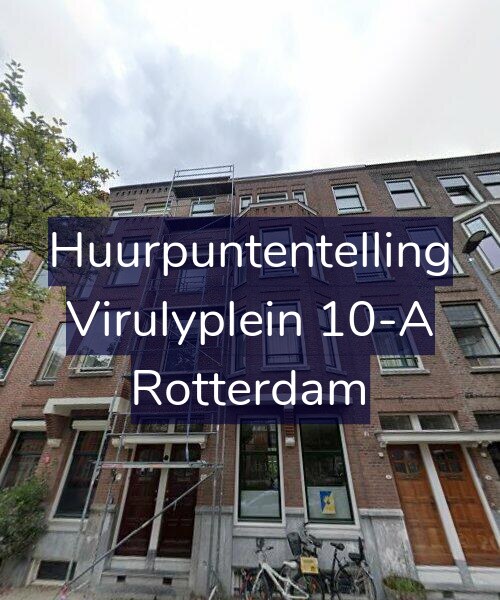 Foto gevel Huurpuntentelling voor Virulyplein 10-A, Rotterdam