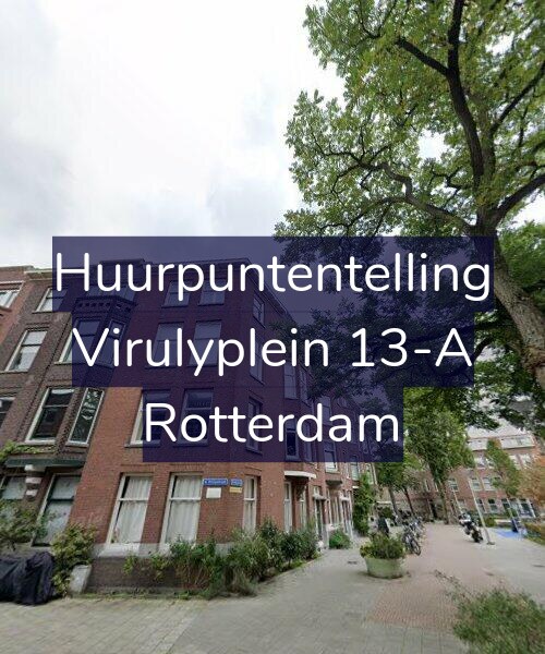 Foto gevel Huurpuntentelling voor Virulyplein 13-A, Rotterdam