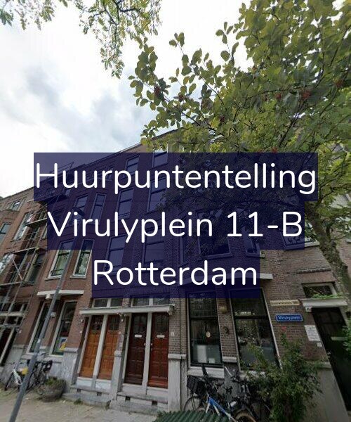 Foto gevel Huurpuntentelling voor Virulyplein 11-B, Rotterdam