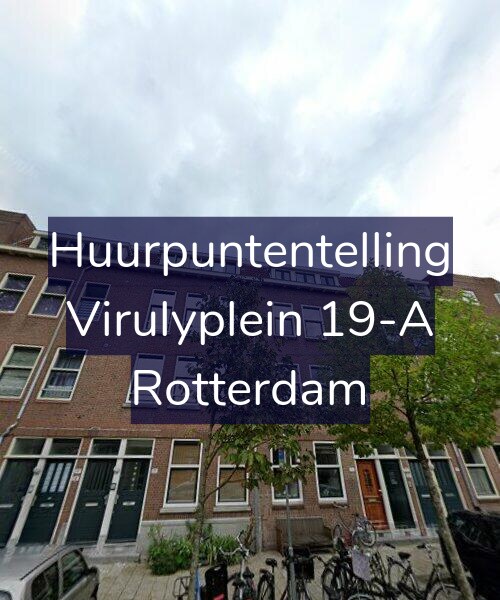Foto gevel Huurpuntentelling voor Virulyplein 19-A, Rotterdam
