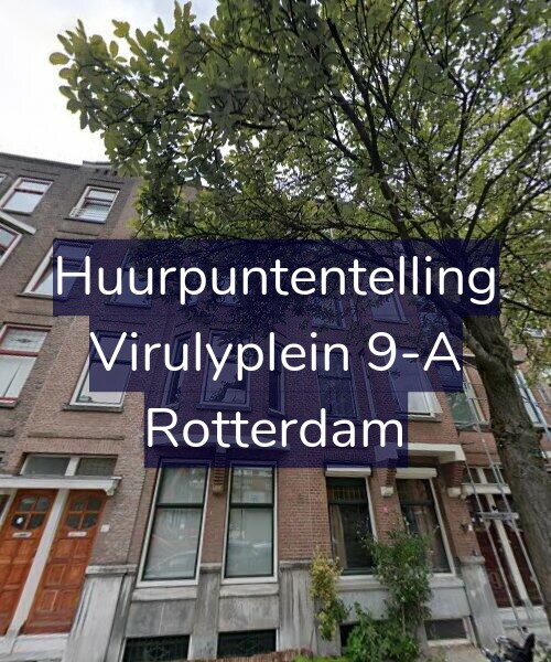 Foto gevel Huurpuntentelling voor Virulyplein 9-A, Rotterdam