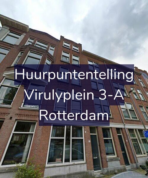 Foto gevel Huurpuntentelling voor Virulyplein 3-A, Rotterdam