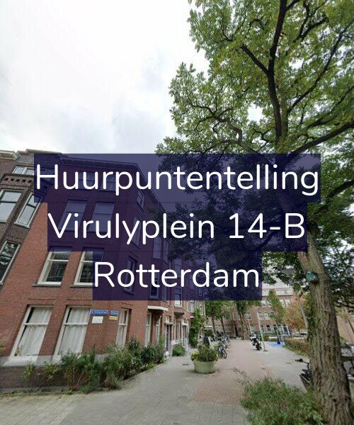 Foto gevel Huurpuntentelling voor Virulyplein 14-B, Rotterdam