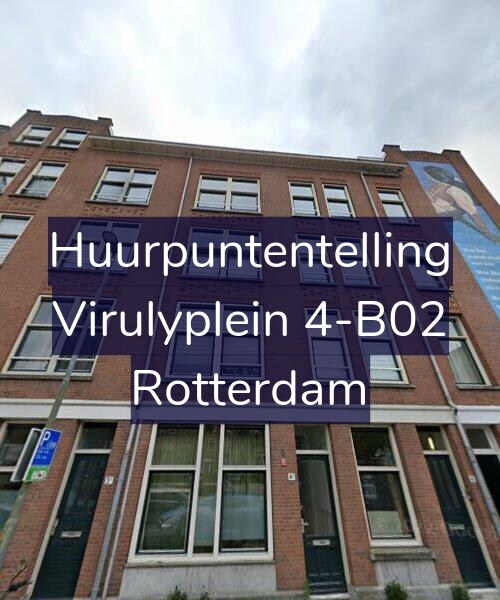 Foto gevel Huurpuntentelling voor Virulyplein 4-B02, Rotterdam