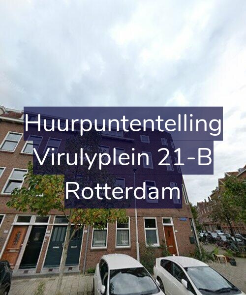 Foto gevel Huurpuntentelling voor Virulyplein 21-B, Rotterdam