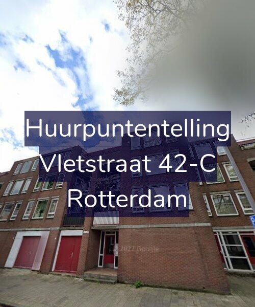 Foto gevel Huurpuntentelling voor Vletstraat 42-C, Rotterdam