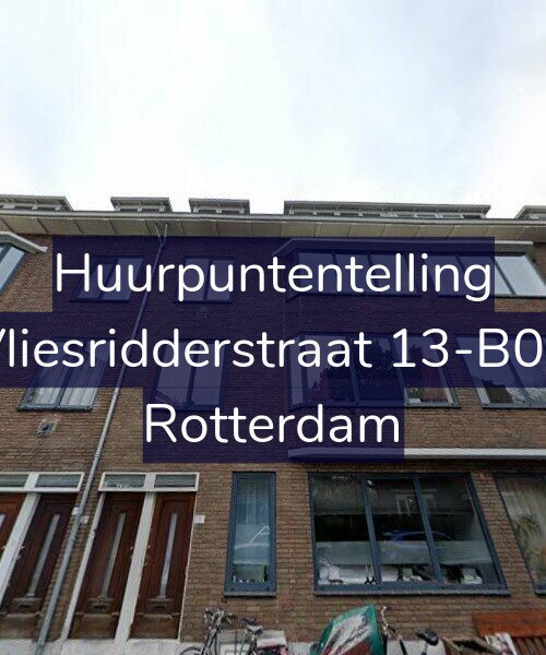 Foto gevel Huurpuntentelling voor Vliesridderstraat 13-B01, Rotterdam