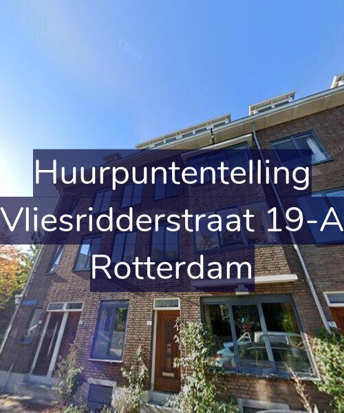 Foto gevel Huurpuntentelling voor Vliesridderstraat 19-A, Rotterdam