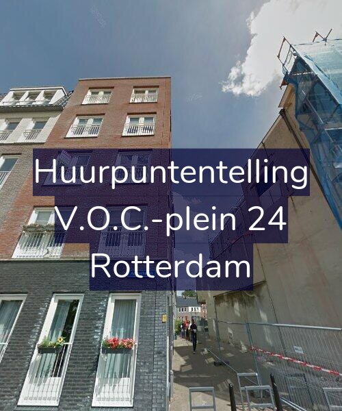 Foto gevel Huurpuntentelling voor V.O.C.-plein 24, Rotterdam