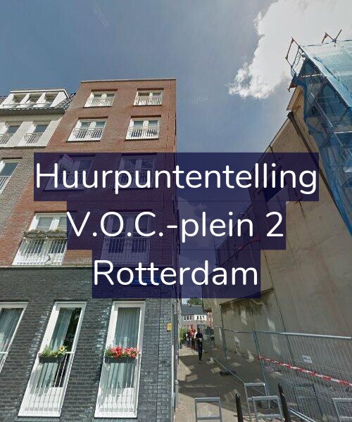Foto gevel Huurpuntentelling voor V.O.C.-plein 2, Rotterdam