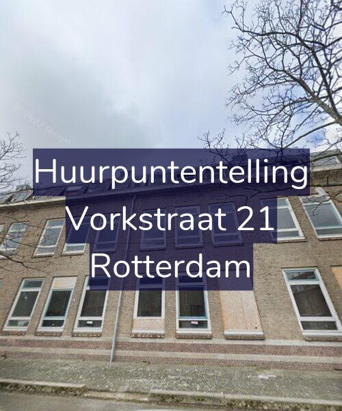 Foto gevel Huurpuntentelling voor Vorkstraat 21, Rotterdam