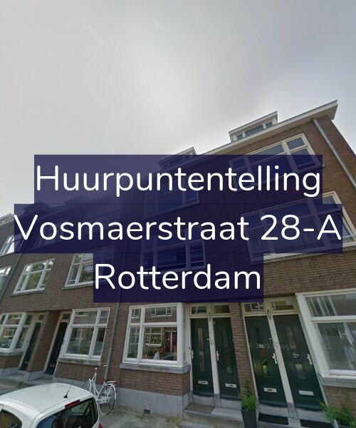 Foto gevel Huurpuntentelling voor Vosmaerstraat 28-A, Rotterdam