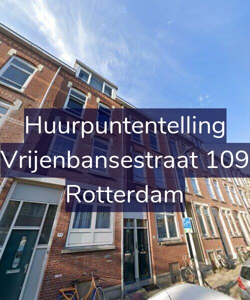 Foto gevel Huurpuntentelling voor Vrijenbansestraat 109, Rotterdam