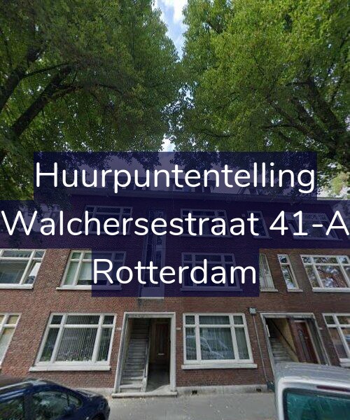 Foto gevel Huurpuntentelling voor Walchersestraat 41-A, Rotterdam