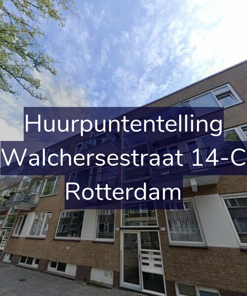 Foto gevel Huurpuntentelling voor Walchersestraat 14-C, Rotterdam