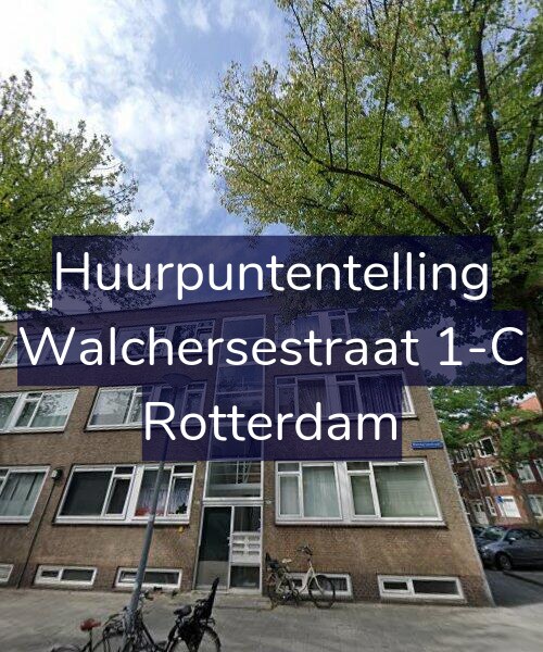 Foto gevel Huurpuntentelling voor Walchersestraat 1-C, Rotterdam