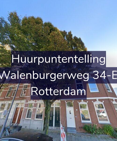 Foto gevel Huurpuntentelling voor Walenburgerweg 34-B, Rotterdam