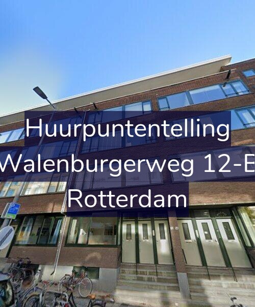 Foto gevel Huurpuntentelling voor Walenburgerweg 12-B, Rotterdam