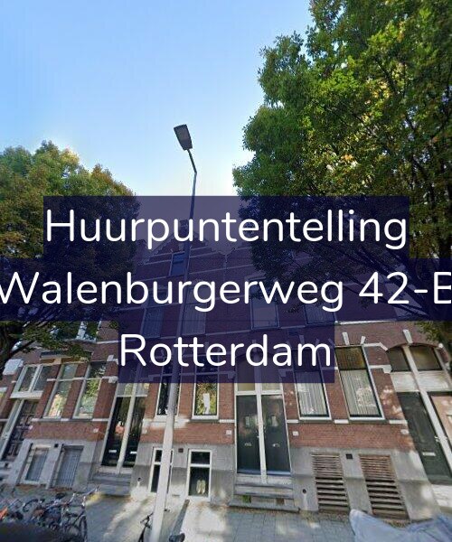 Foto gevel Huurpuntentelling voor Walenburgerweg 42-B, Rotterdam