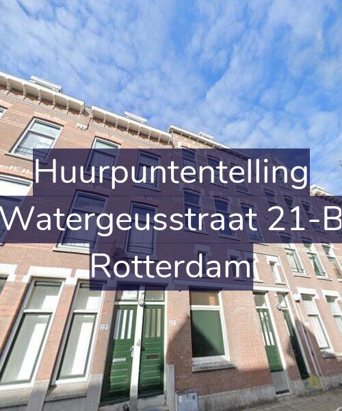 Foto gevel Huurpuntentelling voor Watergeusstraat 21-B, Rotterdam
