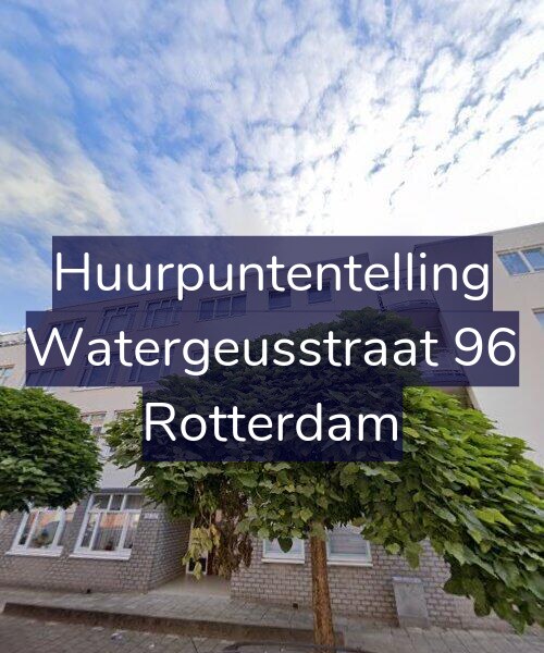Foto gevel Huurpuntentelling voor Watergeusstraat 96, Rotterdam