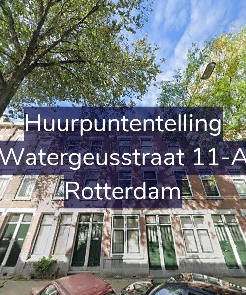Foto gevel Huurpuntentelling voor Watergeusstraat 11-A, Rotterdam