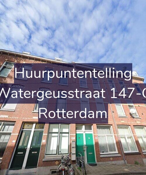 Foto gevel Huurpuntentelling voor Watergeusstraat 147-C, Rotterdam