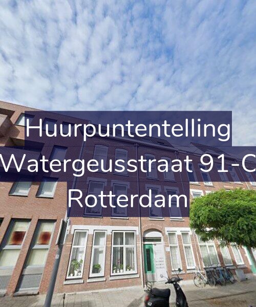 Foto gevel Huurpuntentelling voor Watergeusstraat 91-C, Rotterdam