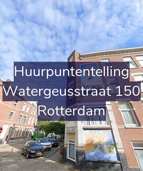 Foto gevel Huurpuntentelling voor Watergeusstraat 150, Rotterdam