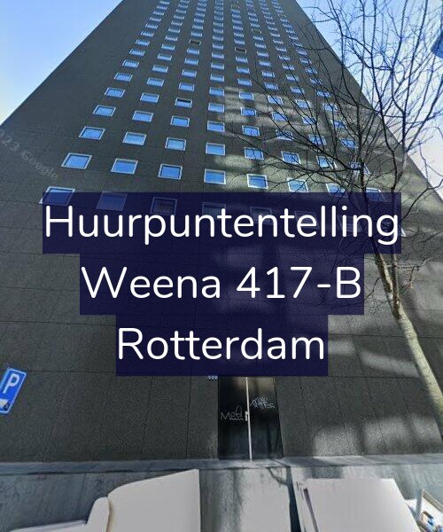 Foto gevel Huurpuntentelling voor Weena 417-B, Rotterdam