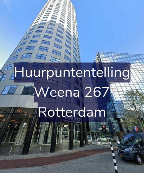 Foto gevel Huurpuntentelling voor Weena 267, Rotterdam