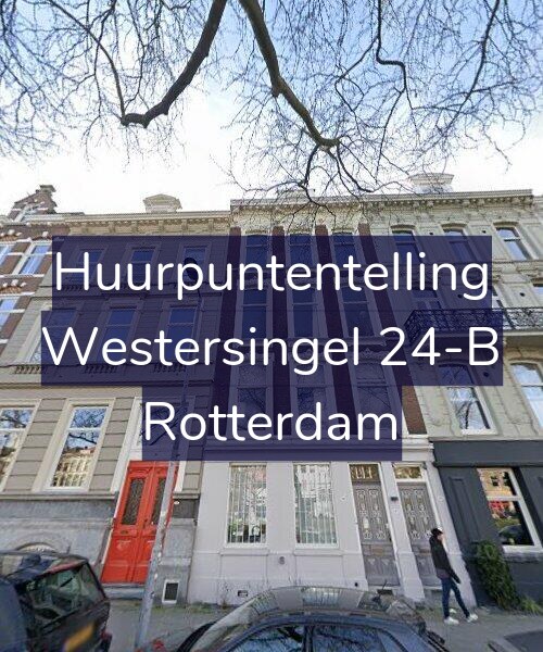 Foto gevel Huurpuntentelling voor Westersingel 24-B, Rotterdam